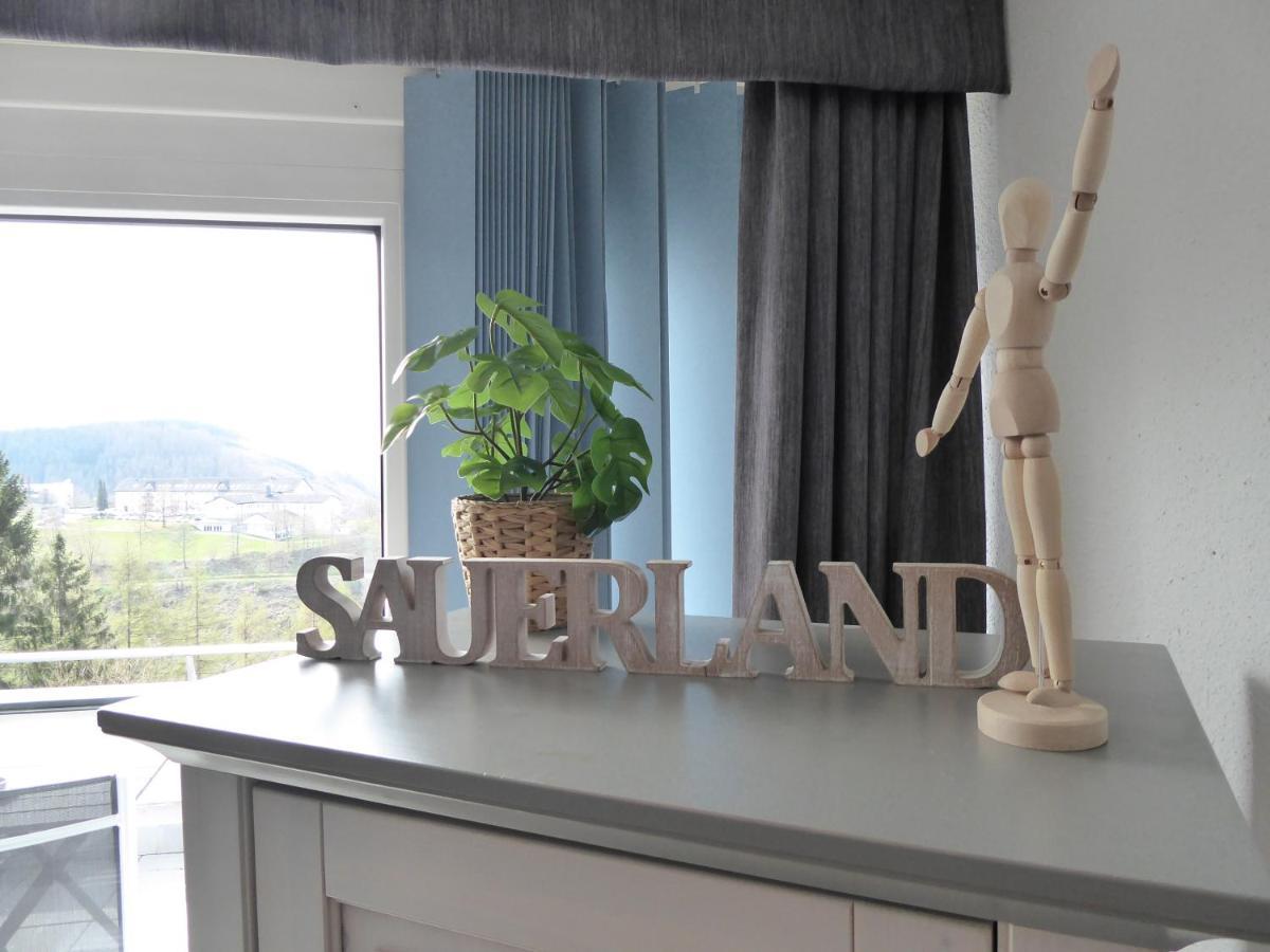 Apartment Citystar Winterberg Ferienwohnung 5 Pers Pool Sauna Ps4 Terrasse Near Bikepark Buitenkant foto